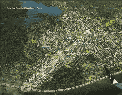 Capital Smart City Islamabad Arial View
