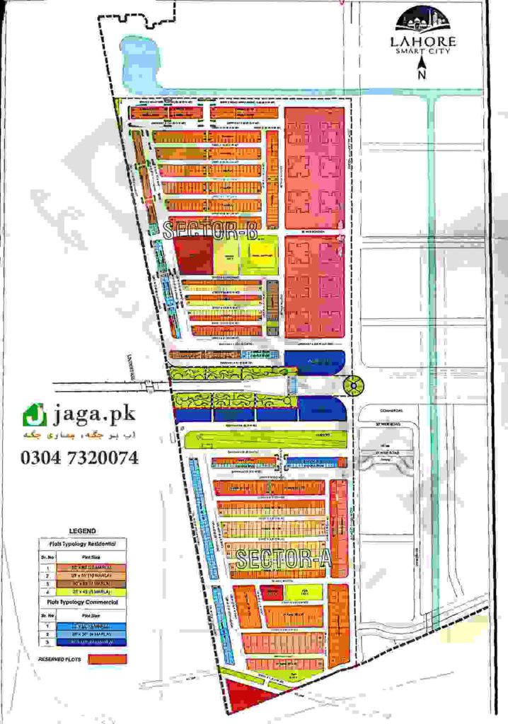 Lahore Smart City Map