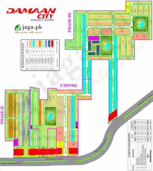 Damaan City Lahore Master Plan