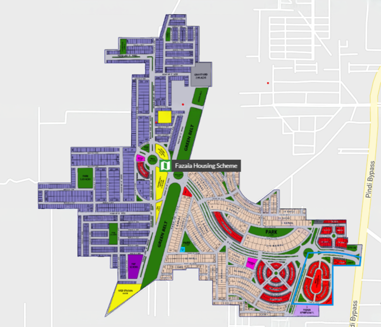 Fazaia Housing Scheme Phase 1 Lahore Project Plan