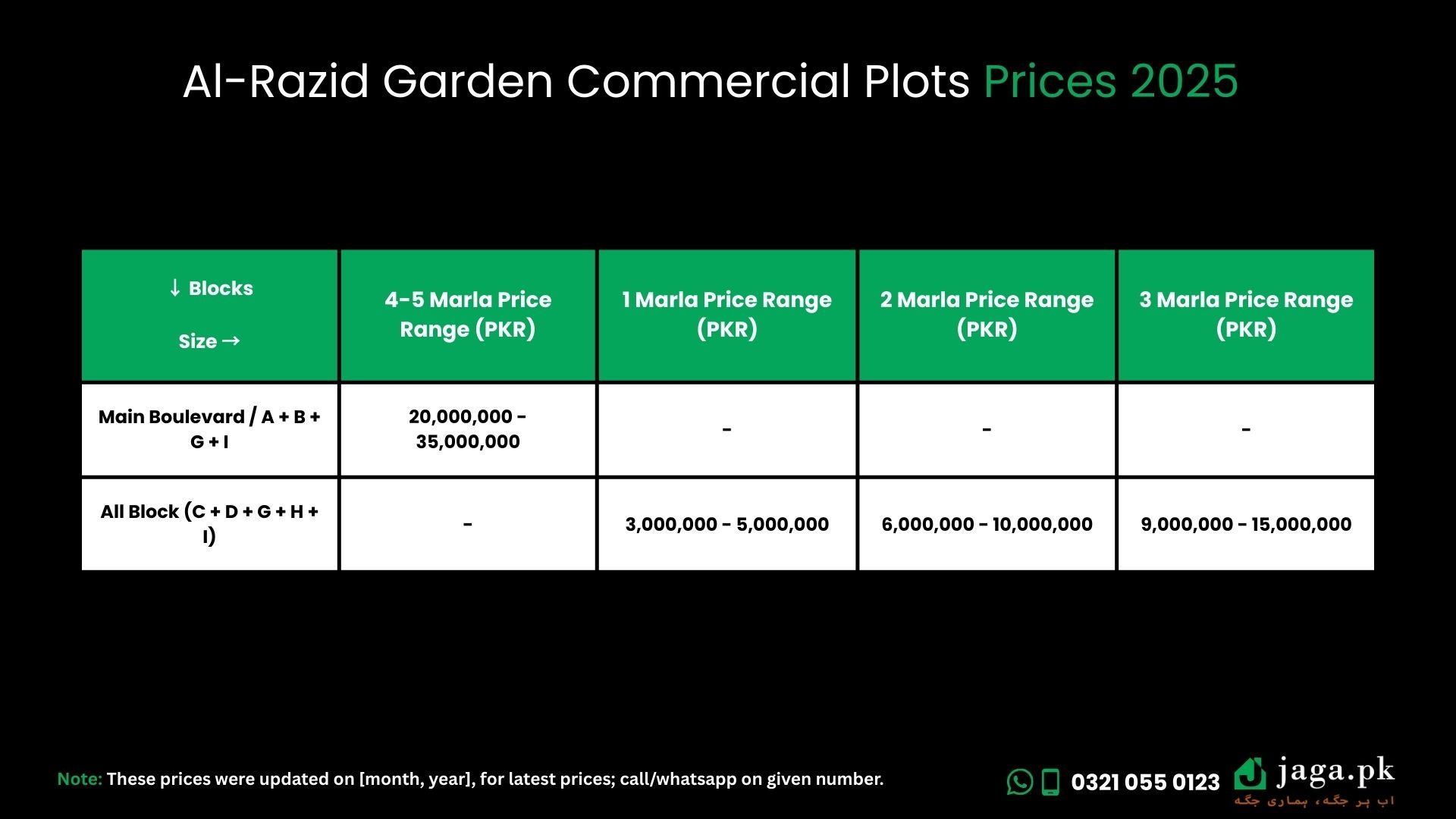 Al-Raziq Garden Lahore Residential Plots 2026
