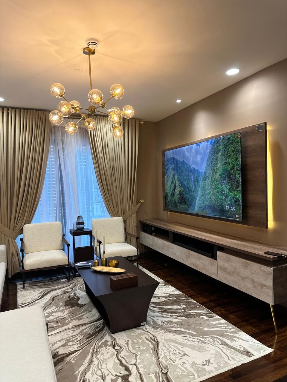 3 bed luxury Furnished apartment For sale in penta square DHA phase 5 lahore