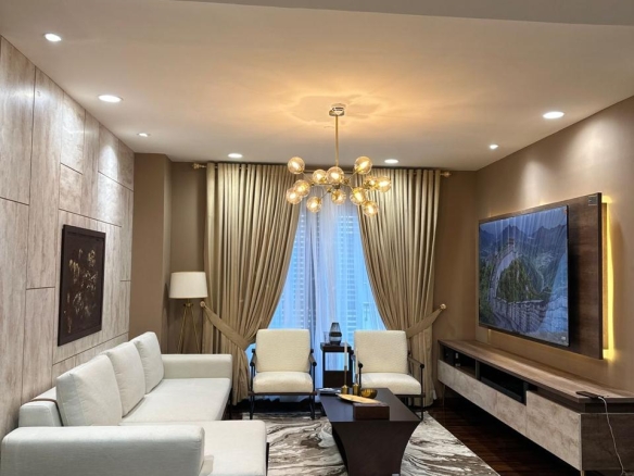 3 bed luxury Furnished apartment For sale in penta square DHA phase 5 lahore