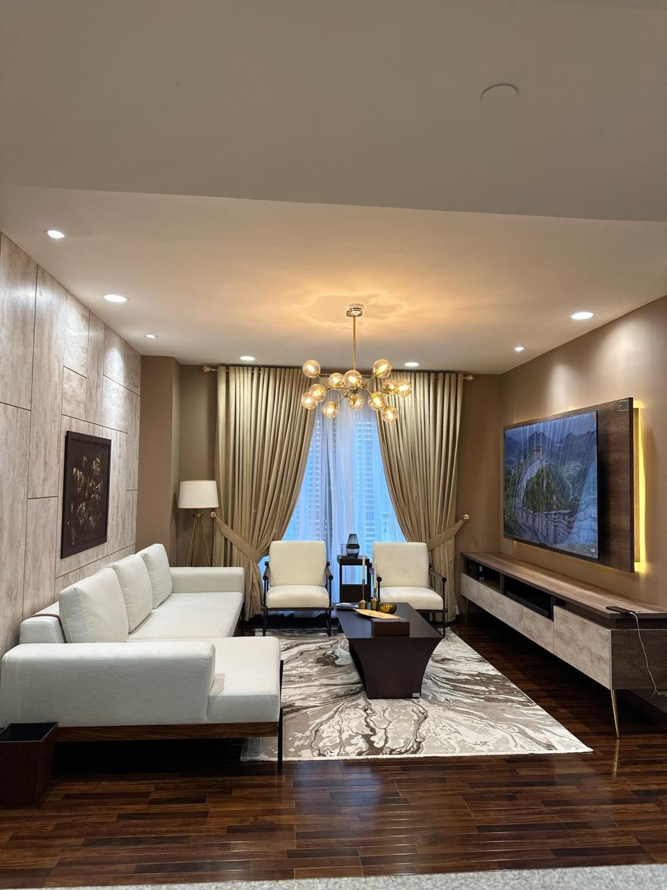 3 bed luxury Furnished apartment For sale in penta square DHA phase 5 lahore